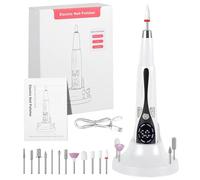 Electric Nail Buffer, 3 Modes Adjustable LED Display, ABS Rechargeable Cordless Nail File, Manicure Pen Sander Polisher, Fingernail Shiner for Women’s Care, 5.2x0.91 inches