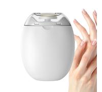 Electric Nail Clipper | 2.99In USB Recargable Automatic Trimmer LED Light Quiet Ajustable Speed ABS Fingernail Toenail Cutter Grooming Tool | Men Women Kids Seniors Family