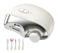 Electric Nail Clipper, 2-Speed Low-Noise LED Light Ergonomic | Toenail Trimming Nail Care Polisher for Bathroom, Bedroom, Hospital, Travel, Salon, Bedside