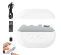 Electric Nail Clipper | 2-Speeds Nail Cutter with Scraps Storage | Multipurpose Nail Clipper Polisher with Light for Kids, Adults, Rechargeable Electric Nail Trimmer for Easy Nail Care