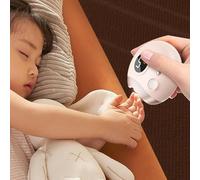 Electric Nail Clipper - Automatic Precision Trimmer, Professional Fingernail Cutter with Integrated Debris Storage, Rechargeable Quiet Motor Performance, Ideal for Elderly Kids Grooming