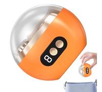 Electric Nail Clipper, Usb Recargable Fingernail Cutter, 2,95 x 3,35 pulgadas Compact Design, 3 Speed Led Clipping Tool for Fingernail Care, Safe Grooming, Seniors, and Home