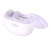 Electric Nail Clipper, USB Rechargeable Nail Trimmers and Polisher with LED Light, Easy-Grip Non-Slip Cutter for Toenails, Fingernails, Babies, Kids, Adults, Pets, Elderly, Women, Men, Trave