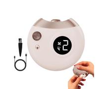 Electric Nail Clippers - 7,5 cm - ABS - Automatic Safety Fingernail Cutter With LED Light - Battery Operated Nail Trimmer - Seniors Children Adults Grooming Tool - Home Travel Gift
