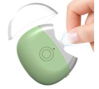 Electric Nail Clippers - Automatic Trimming Grinder Storage Case, Low Noise Whisper Quiet Manicure Tool, Precision Integrated Safety Light, Portable Travel Grooming Device, Rugged | For Adults