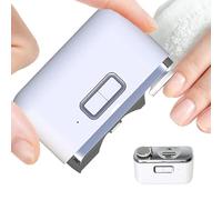 Electric Nail Clippers For Adults - 8,1 x 3 x 5,6 cm Electric Nail Clipper With Pulishing, Electrics Nailing Trimmer, cortador Toenail Clippers With Nails Scraps Storage, Ight, Safety Electric