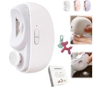 Electric Nail Clippers For Seniors, 2025 Premium 3 In 1 Automatic Electric Nail Clipper With Polishing, Electric Nail Clippers For Adults, Rechargeable Nail Clipper With Electric Polishing (A)
