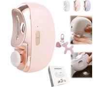 Electric Nail Clippers For Seniors, 2025 Premium 3 In 1 Automatic Electric Nail Clipper With Polishing, Electric Nail Clippers For Adults, Rechargeable Nail Clipper With Electric Polishing (B)