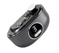 Electric Nail Clippers - Nail Clipper, Electric Toenail Clippers for Fingernails & Toenails, Rechargeable Manicure Tool with 3 Speeds, Finger Polisher, Trimmer & Polisher Safe for Kids &