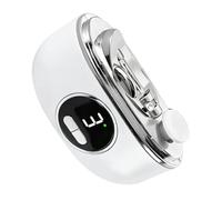 Electric Nail Clippers - Nail Clipper, Electric Toenail Clippers for Fingernails & Toenails, Rechargeable Manicure Tool with 3 Speeds, Finger Polisher, Trimmer & Polisher Safe for Kids &