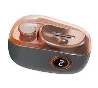 Electric Nail Clippers, USB Rechargeable Fingernail Cutter, LED Display with 3-Speed Settings, Scraps Storage, Ideal for Elderly, Baby Care, Travel, and Home Use