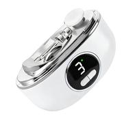 Electric Nail Cutter - USB Rechargeable Quiet Trimmer for Men Women | Stainless Steel Blade with Ergonomic Handle, Safety Nail Trimming, Tool for Toenails Fingernails Home Indoor Use