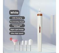 Electric Nail Drill Kit Rechargeable Cordless Portable(white) | Rechargeable para battery, cordless freedom, portable design, home and para travel use, easy carry