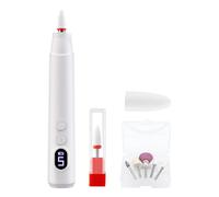 Electric Nail Drill - Portable Manicure Pedicure Grinder, Rechargeable Gel Nail Machine with Bits | Cordless Acrylic Nails Tool for Home, Beauty Salon, Beginners, Women, Family Use