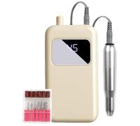 Electric Nail File - 45-Speed Precise estable | 12 x 6,5 cm Electric Nail Drill For Manicure, Versatile For Professionals Mother Girlfriend Salon Home Travel Practice