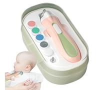 Electric Nail File For Kids, Baby Nail Care Tool, Children's Nail Clippers, LED Light Nail File, Automatic Nail File For Kids, Rechargeable Nail File, Toddler Nail Care, Kids Electric Nail File, Baby