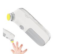 Electric Nail File for Kids, Quiet Nail Trimmer, 11 x 5 cm, 4,33 x 1,97 pulgadas, 5 cabezales de grinding, diseño ergonómico, portátil con bolsa de polvo, para viajes y uso en casa, Abs+PC