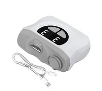 Electric Nail Trimmer, Automatic Fingernail Cutter Device, 2.99x3.15x1.24 Inches Trimmer with 3 Speed, Durable Polishing Manicure Tool, Home Care Gear with LED Light, Nail Grooming for Elderly