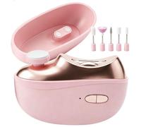 Electric Nail Trimmer - LED Light 2 Speed Nail Grinder With Storage Box | Ergonomic Electric Nail Trimmer With LED Light, 2 Speed Nail Grinder And Storage Box For Fingernails And Toenails At Home