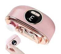 Electric Nail Trimmer - Nail Polisher, Fingernail Shaper for Home Grooming Stainless Cuticle Groomer with Storage Display, Nails Tools, Toenail Cutter for Kids and Feet Care