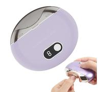 Electric nailTrimmer - Silencioso Anti Pinch Grooming, recargable FingernailGrinder with Digital Display, 3 Speed Adjustable nailCare Device, Portable ABS Metal Plated Trimmer | for Adults Home Trave