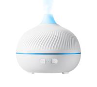 Electric Oil Diffuser - USB Plug-In Quiet Humidifier with Timer for Home | Sleek Design with LED Light, Aromatherapy Essentialed Oil Diffuser for Living Room Fireplace Desk Hotel Spa Meditation Room