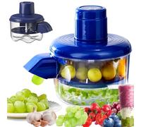 Electric Peeler Machine Fruits and Vegetables, Electric Automatic Small Fruit and Garlic Peeler, Effortless Peeling for Home Kitchen, Camping, for Grapes, Garlic, Tomato, Cherry (1PCS)