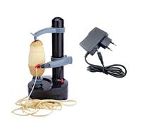Electric Peeler, Safe And Easy To Use, Suitable For Potatoes And Some Other Smooth And Hard Fruits And Vegetables. 2 Spare Blades Are Given (Black)