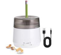 Electric Pencil Shãrpener, Battery Operated With USB/AA Power, Pořtable Đual -Power Pêncil Sharpener For School Office Home, Fits 6-8mm Pencils, 3.15x3.15x2.96 Inches, 1 Sĥarpener + USB Cable
