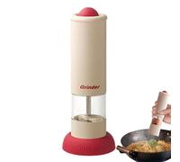 Electric Pepper Grinder, Automatic Salt & Pepper Mill, Recargable One-Handed, Adjustable Coarseness, (USB Charging & LED Light), For Home, Kitchen, Dining, Cooking