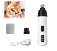 Electric Pet Nail Grinder, Professional 2-Speed Rechargeable Quiet Dog Claw Grinder, USB Electric Nail Kit, Pet Paws Grooming Tool, Pet Nail Grinder For Small Medium Large Dogs &cats