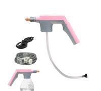 Electric Plant Mister - Pulverizador De Mano De 6,5 Pulgadas | Boquilla De Agua Recargable: Pulverizador De Nebulización De Modo ABS De 2000 MA Con Manguera De 3 M Para Jardinería, Lavado De Auto
