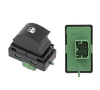 Electric Power Interruptor Ventana Coche Para Fiat Ducato Para Citroen Jumper Para Peugeot Boxer Interruptor Ventana Eléctrico Botón Cristal 6554.XV 735532906(735532906 Green Base)