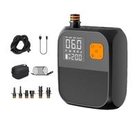 Electric Pump, Paddle Board Pump, Air Compressor, 25PSI High-Pressure Inflation, Rechargeable 8000mAh Battery, Ideal for Outdoor Inflatable Use, 9x6 Inches, Black Color, 1 Piece