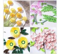 Electric Rechargeable Paper Quilling Machine, Paper Art Tassel Paper-Rolling Machine 3D Handmade Color Paper Cutting Roll, HUANGHAIQIU