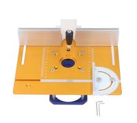 Electric Router Table Lift System | 0-54mm Adjustable Inverted Lifting Base for Woodworking/Slotting/Tenoning | CNC Aluminum Alloy, 70x62mm Mounting