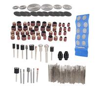 Electric Sander Accessories Kit with 121 Pcs High Speed Steel Small Circular Saw Blades Sandpaper Rings Grinding Tools for Rotary Tools and Angle Grinders