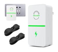 Electric Saver Power Energy Saving Device, Smart Plug Voltage Stabilizer for Home Office, Electricity Saving Box to Reduce Bills & Extend Appliance Life, UK Plug (1Pcs)