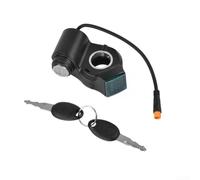 Electric Scooter Switch Lock Digital Display for para kugoo para g2pro(A) | Fits para kugoo para g2pro, ABS plastic body, digital voltage readout, secure key lock, easy replacement