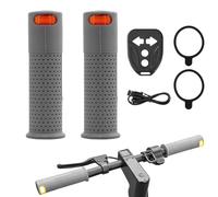 Electric Scooter Turn Signals - Wireless Remote Control LED Handlebar Indicator Lights, Bright E Scooter Turn Signal Warning Light For M365 Bike Night Riding