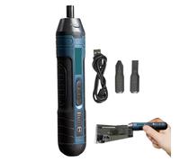 Electric Screwdriver - 3.6V 19x4cm | 4-Mode Rechargeable Cordless Screwdriver With Light, Electronics Tool Kit | For Electrician Mechanic Home Living Room Office Furniture Craft Toy Repair