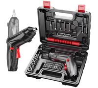 Electric Screwdriver - Noise Less Equipment | Rechargeable Electric Screwdriver Set | For Homeowners Hobbyists Model Makers Furniture Assembly Home Repair Modification