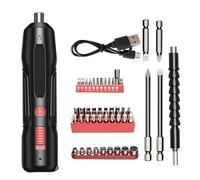 Electric Screwdriver - Rechargeable Screwdriver, Multi Bit Screwdrivers Set | Compact Power Tool Kit For Home DIY Repairs Portable Electric Driver Phone Camera Laptop Watch