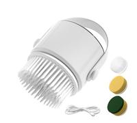 Electric Scrubber, Rechargeable Cleaning Brush,1200mah Cordless Power Replaceable Heads Scrubber, Automatic Bathroom Cleaner for Bathtub, Tile, Sink, Shower, Floor and Kitchen