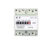 Electric Single Phase Two Wire Ac 220v 100a Energy Meter Kwh Counter Consumption Analog Electricity