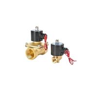 Electric Solenoid Valve 1/4" 3/8" 1/2" 3/4" 1" DN8/10/15/20/25/50 Normally Closed Pneumatic For Water Oil Air 12V 24V 220V(2W-400-40 DN40,DC12V)