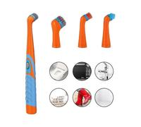 Electric Sonic Scrubber cleaning brush Household brush with 4 heads for the