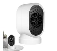 Electric Space Heater Indoor | Safe Quiet Room Heater For Bedroom | Silent Small Space Heaters | Energy Efficient Electric Heatter For Workplace, Safe Overheat Protection Desktop Air Heaters With