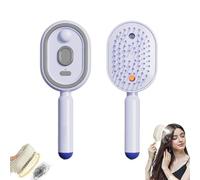Electric Spray Air Cushion Massage Comb, 2026 New Anti-Static Detangling Comb & Air Cushion Massage, Portable Cordless Tool for Smoothing Styling & Frizz Control (Pueple)