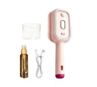 Electric Spray Air Cushion Massage Comb, Electric Steam Hair Massager, Anti-Tangles Spray Hair Brush with Self-Cleaning, Anti-Static Volumizing Mist Brush for Frizz Control, Smooth Shine, Daily Care